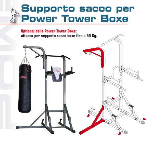 HIGH POWER SUPPORTO SACCO PER POWER TOWER BOXE 2